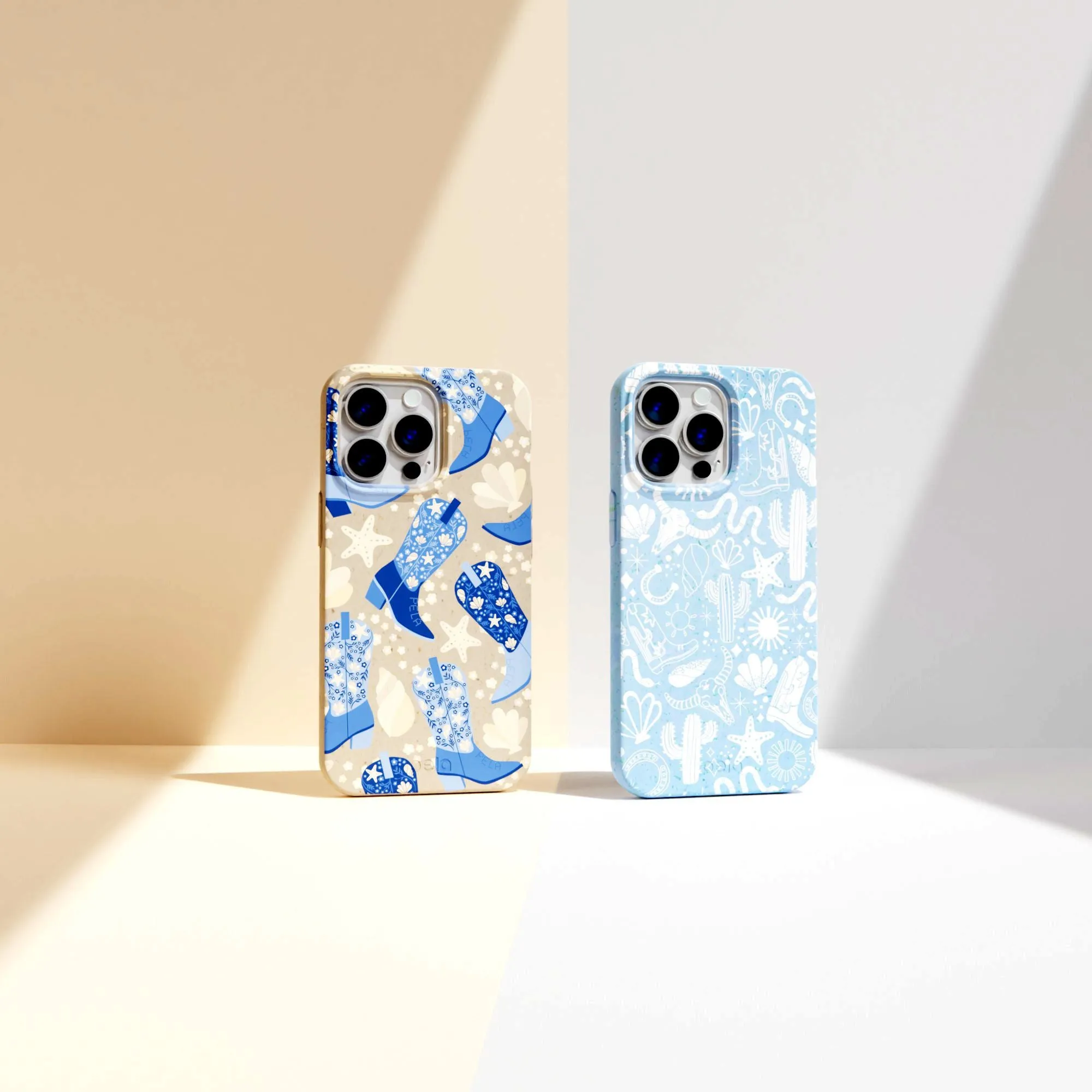 Powder Blue Coastal Rodeo Google Pixel 7 Pro Case