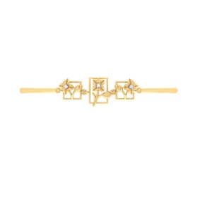 Pure Gold Bracelet With Aesthetic Look And Design