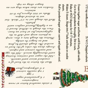 QT Fabrics-28904-E Steampunk Christmas-Recipes