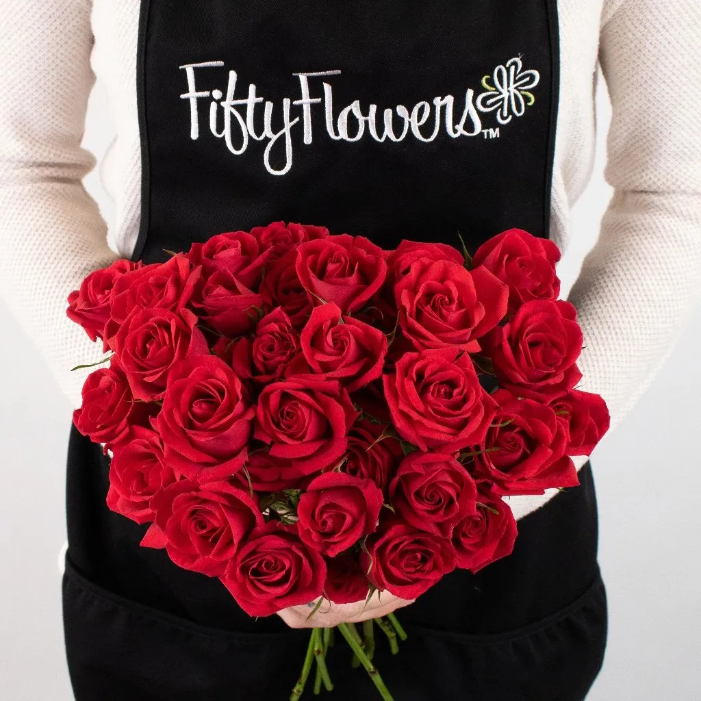 Red Spray Roses