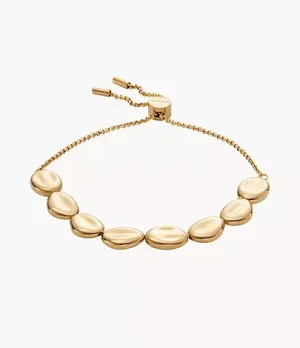 SKJ1769710 - Skagen Anja Pebble Gold-Tone Stainless Steel Bracelet for Women
