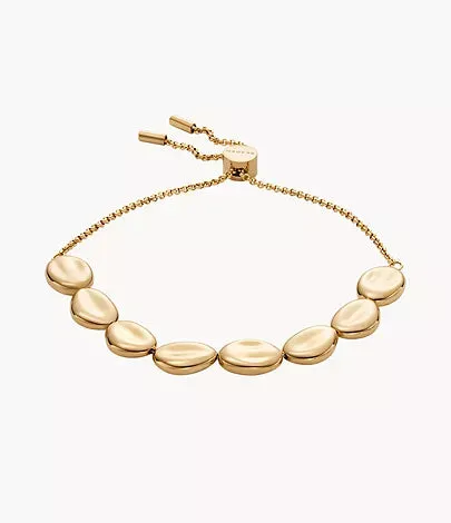 SKJ1769710 - Skagen Anja Pebble Gold-Tone Stainless Steel Bracelet for Women
