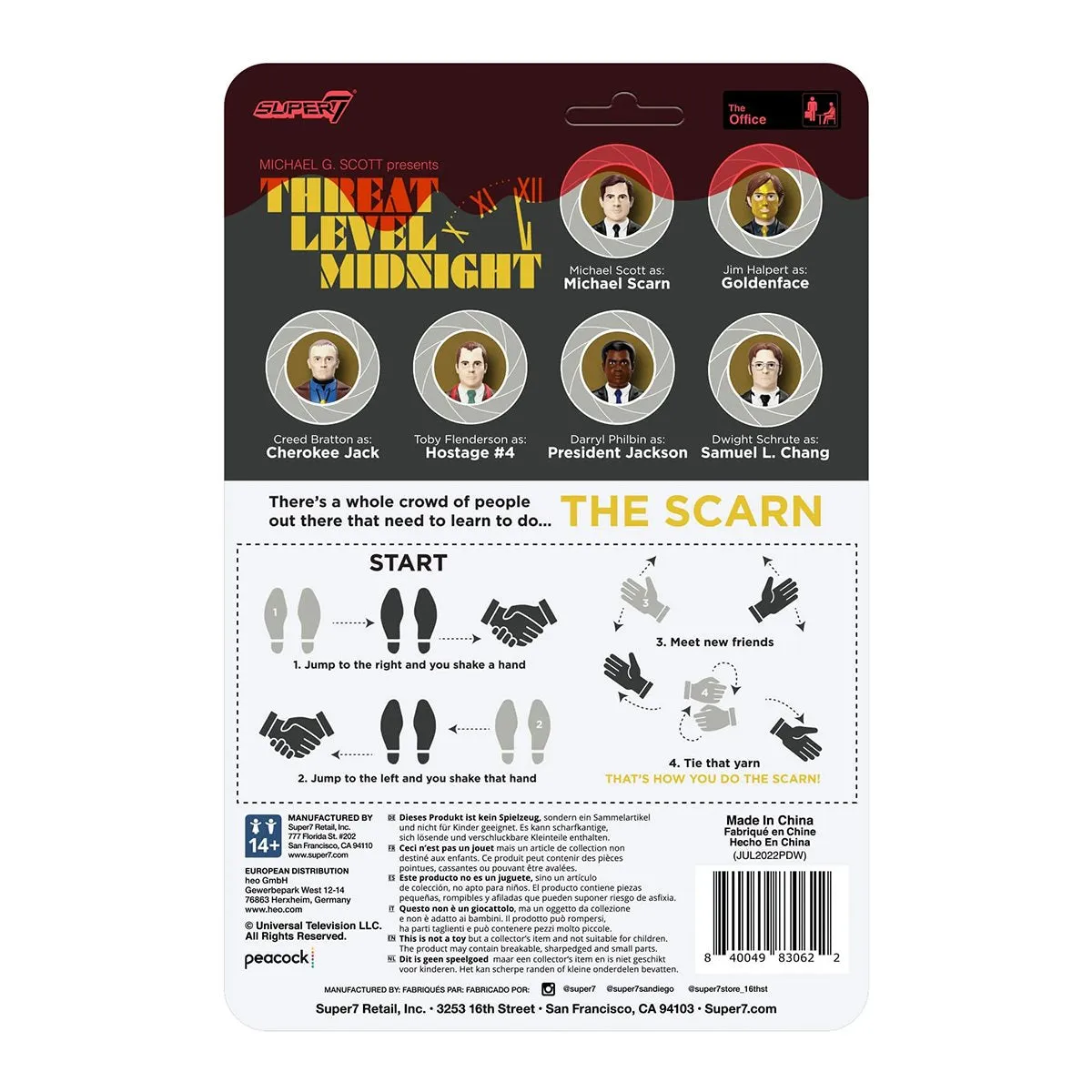 The Office President Jackson 3 3/4-Inch ReAction Figure