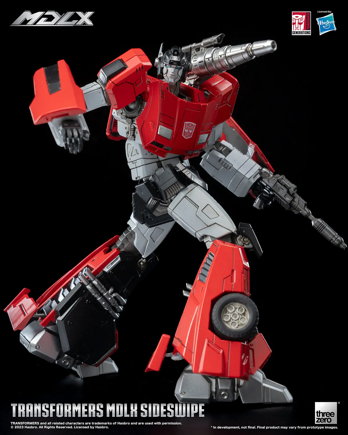Threezero Transformers Sideswipe MDLX Collectible Figure