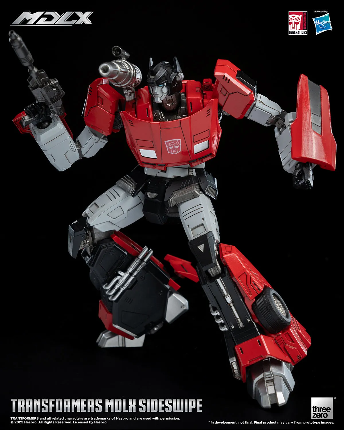 Threezero Transformers Sideswipe MDLX Collectible Figure
