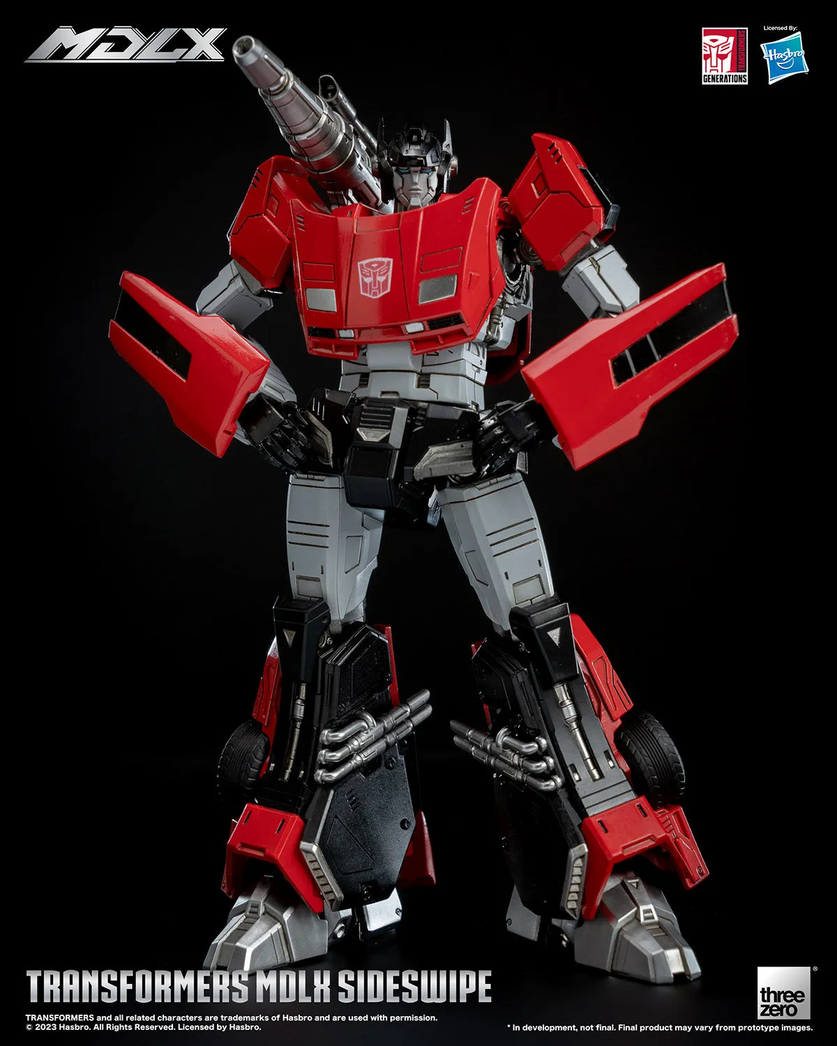 Threezero Transformers Sideswipe MDLX Collectible Figure