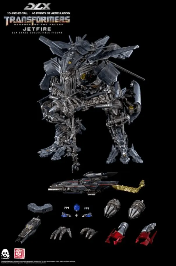 Transformers: Revenge of the Fallen DLX Jetfire Action Figure bye Threezero